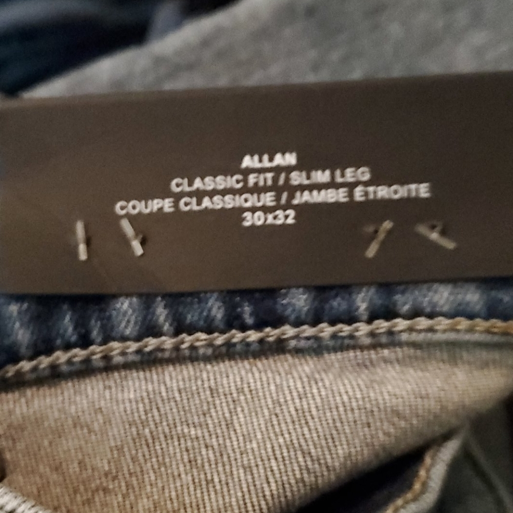 Silver Jeans Allan Classic Fit Slim Leg Jeans - Picture 4 of 7